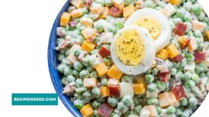 Serve PEA SALAD RECIPE WITH EGGS