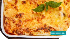 Processing Cheesy And Creamy Vegetable Lasagna Recipe 